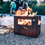 Beer Box Fire Basket